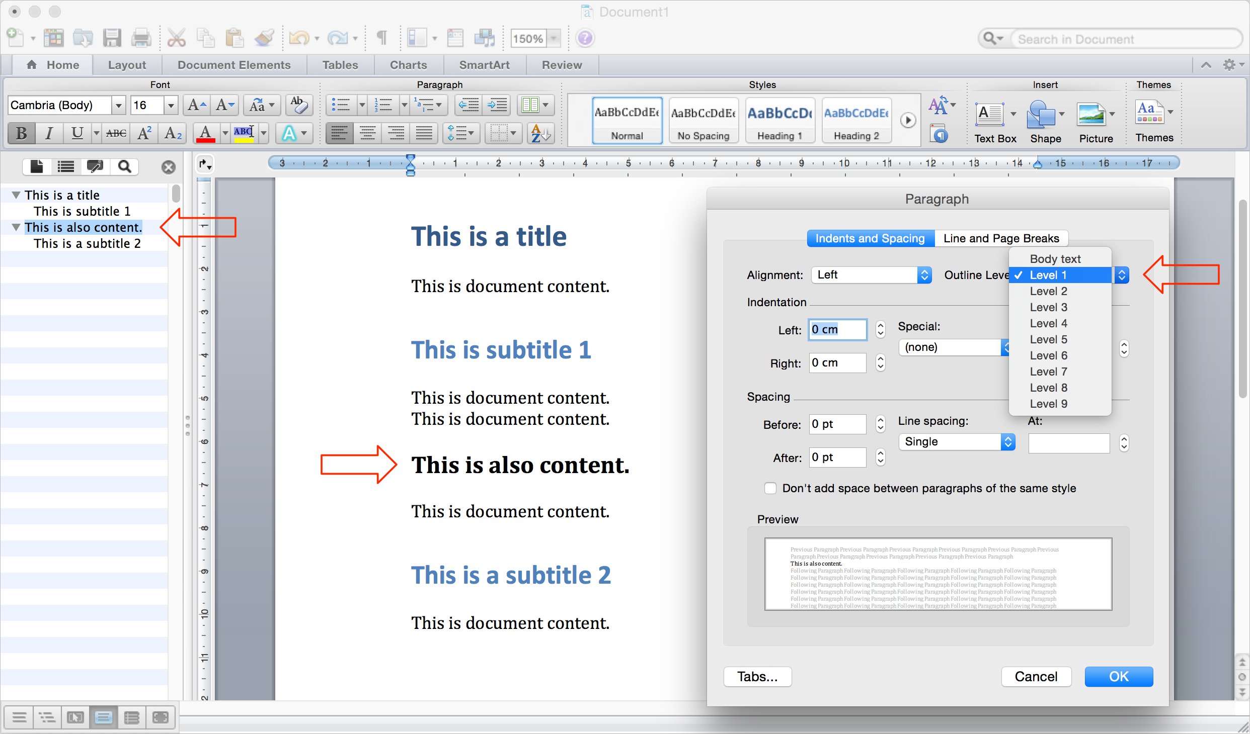how do yhou clear formatting in word for mac 2011